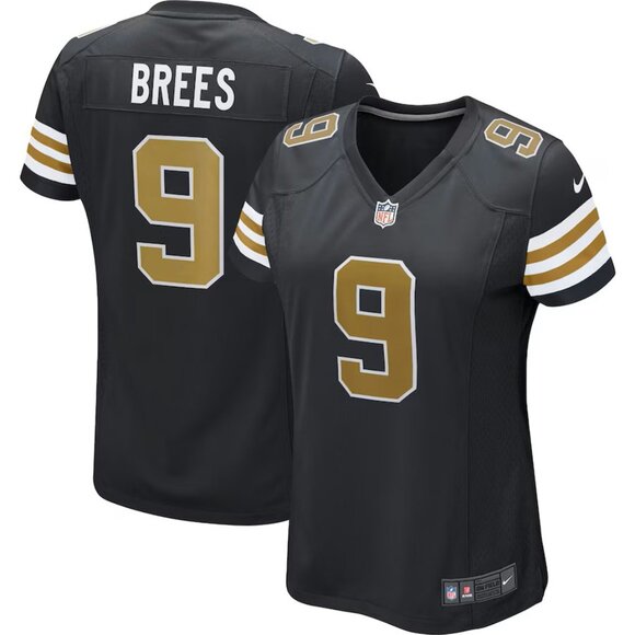 Nike Drew Brees New Orleans Saints Alternate Game Jersey NWT Medium - Picture 1 of 3